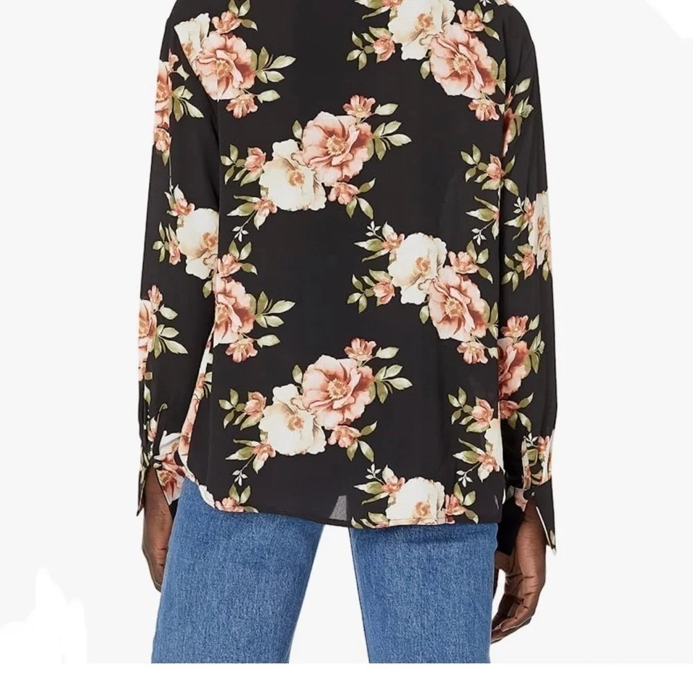 Likely Sophia black floral mimi top Revolve size small - Picture 2 of 14
